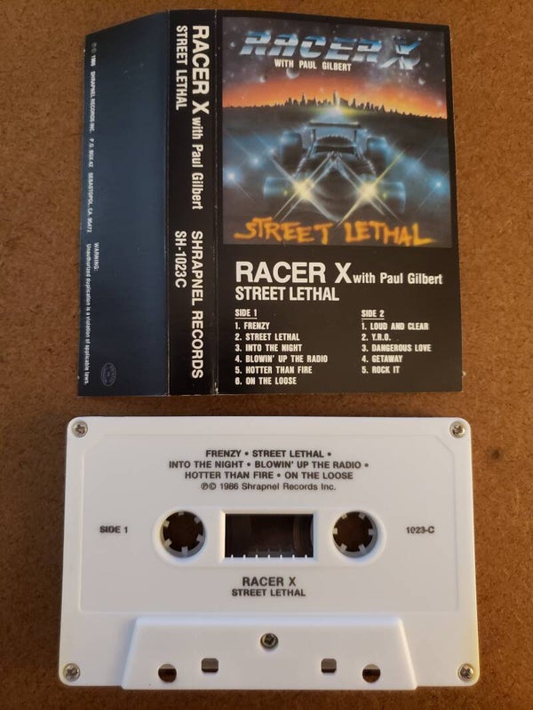 RACER X - Street Lethal White Cassette