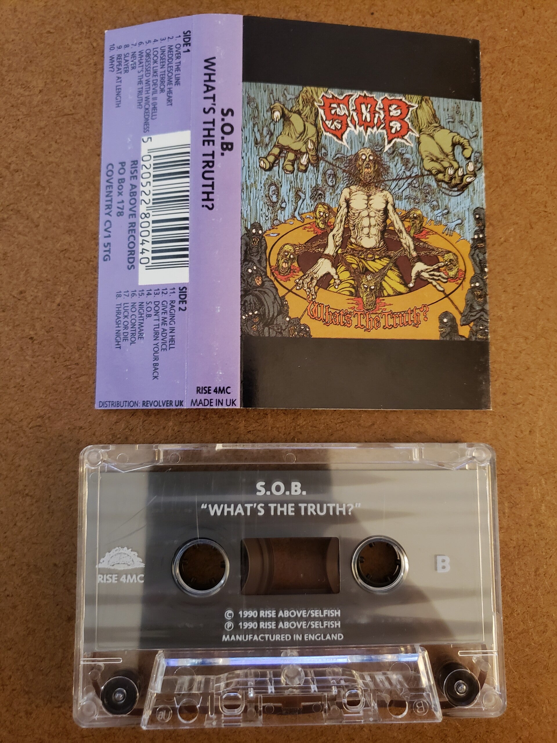 S.O.B. - Whats The Truth Cassette