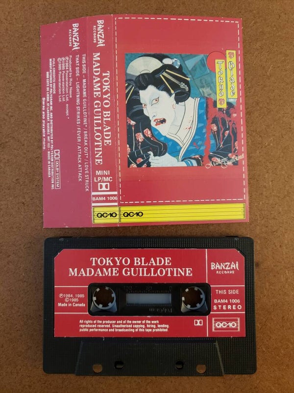 TOKYO BLADE - Madame Guillotine Cassette
