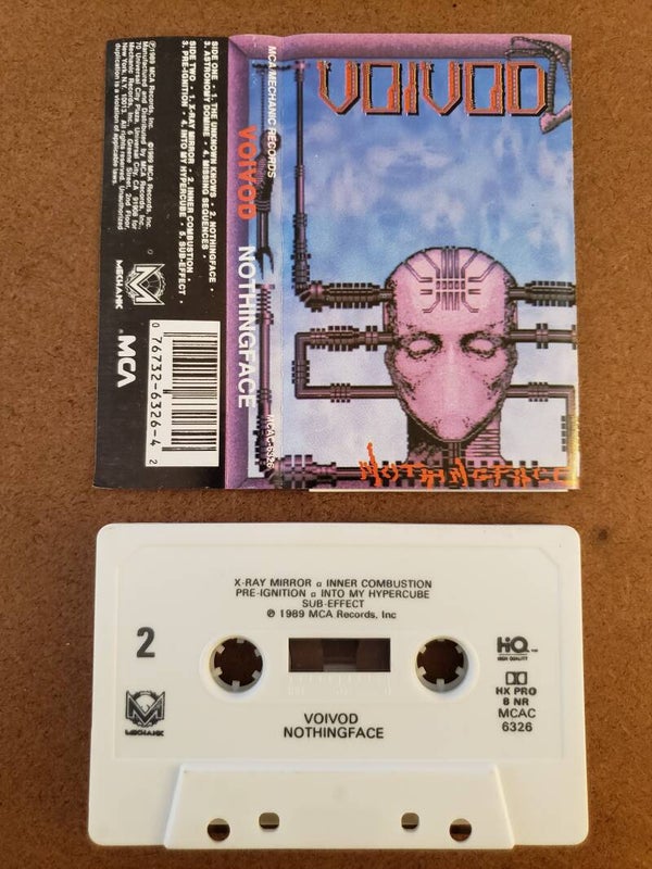 VOIVOD - Nothing Face Cassette