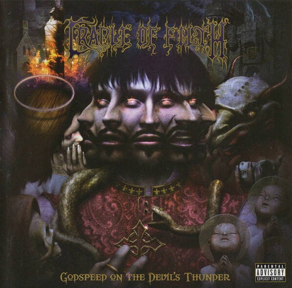 CRADLE OF FILTH - Godspeed on the Devil's Thunder CD