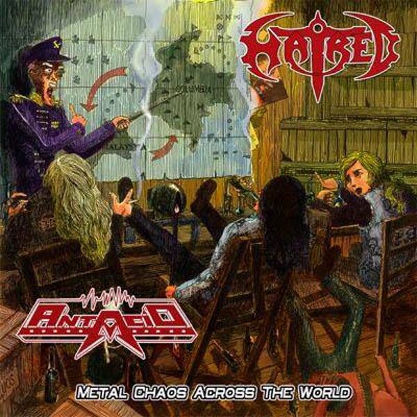 HATRED/ANTACID - Metal Chaos Across The World CD