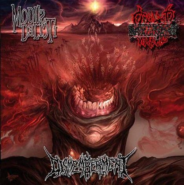 MODUS DELICTI/CLITORIDUS INVAGINATUS/DISMEMBERMENT - 3 Way Split CD