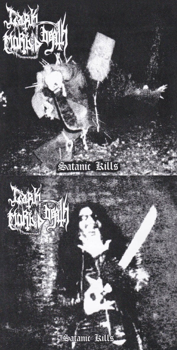 DARK MORBID DEATH - Satanic Kills CD