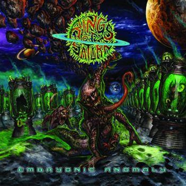 RINGS OF SATURN - Embryonic Anomaly CD
