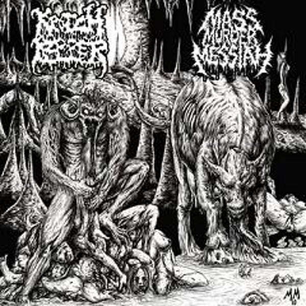 KROTCHRIPPER/MASS MURDER MESSIAH - Split CD