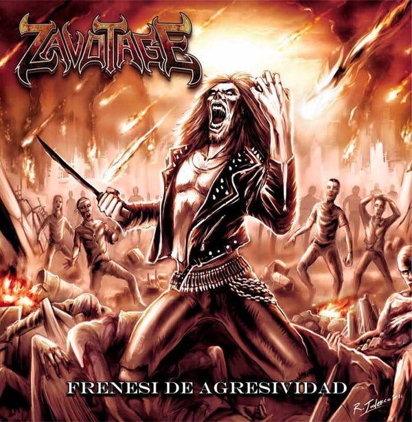 ZAVOTAGE -  Frenesí de agresividad Digipack CD