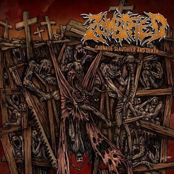 ZOMBIFIED - Carnage Slaughter And Death CD