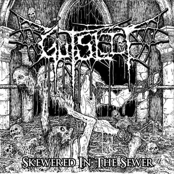 GUTSLIT - Skewered In The Sewer CD