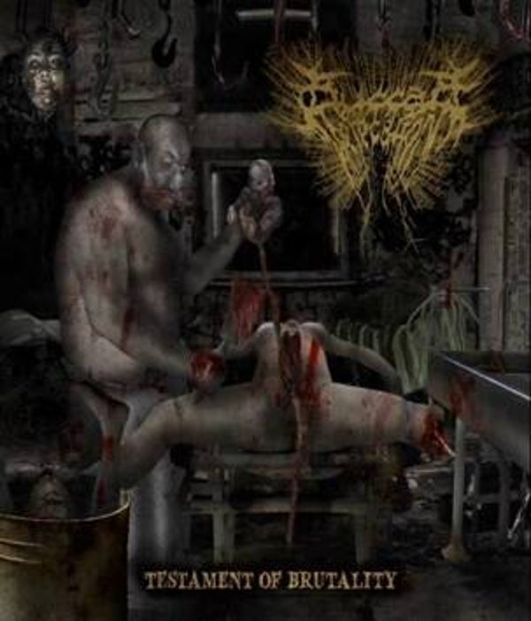 BUCCAL DEFECATION - Testament Of Brutality CD