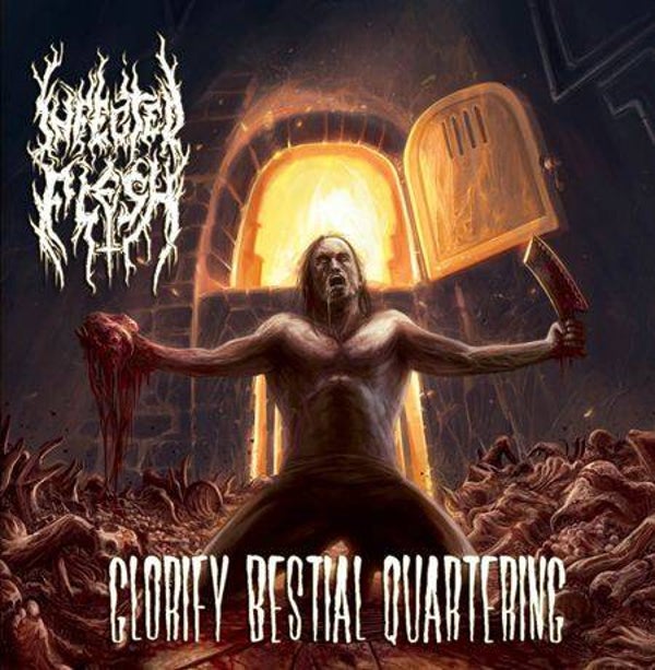 INFECTED FLESH - Glorify Bestial Quartering CD