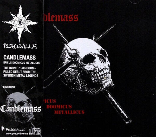 CANDLEMASS - Epicus Doomicus Metallicus CD