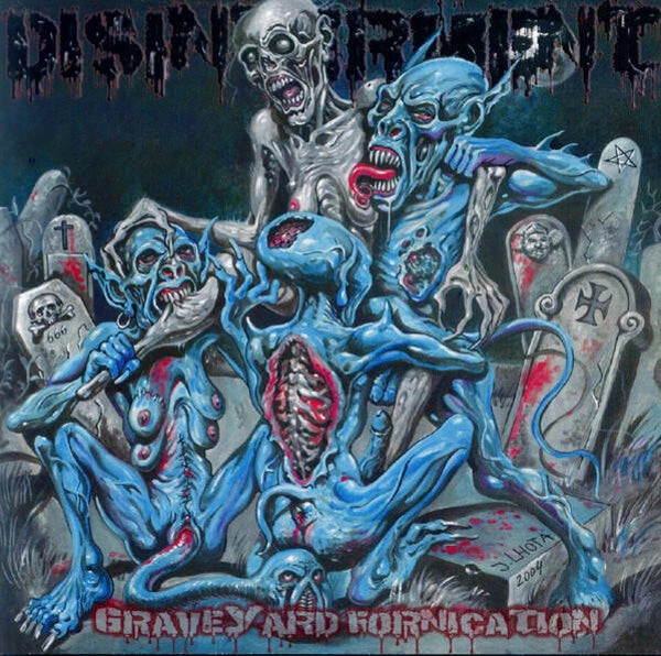 DISINTERMENT - Graveyard Fornication CD