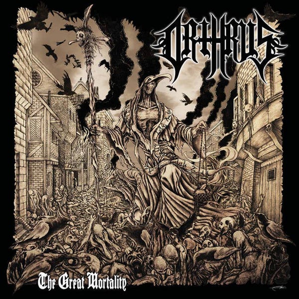 008 ORTHRUS - The Great Mortality CD