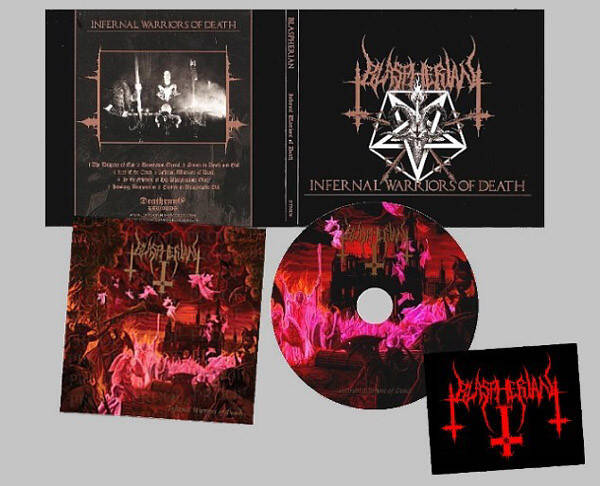 BLASPHERIAN - Infernal Warriors Of Death Digipack CD