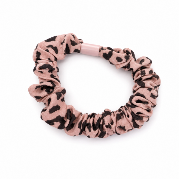 Elastiek panter roze
