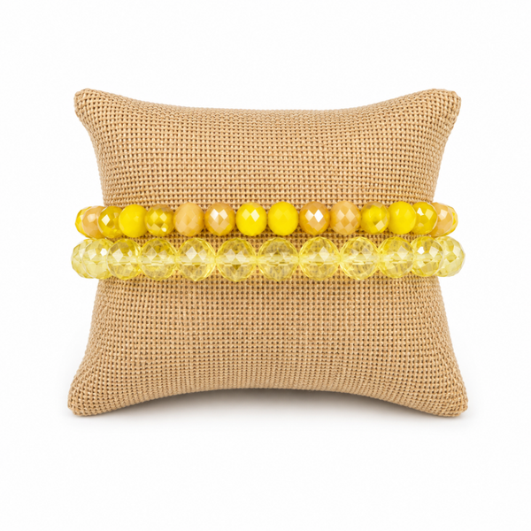 Sale kralen armbanden geel