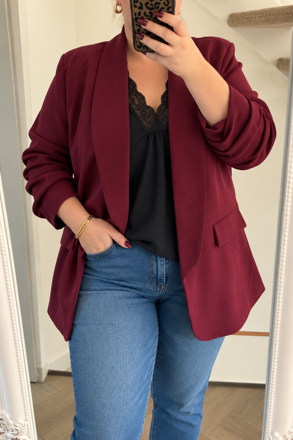 Blazer Bordeaux