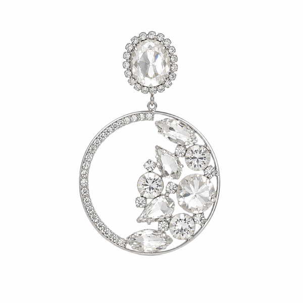 Diamond oorbel