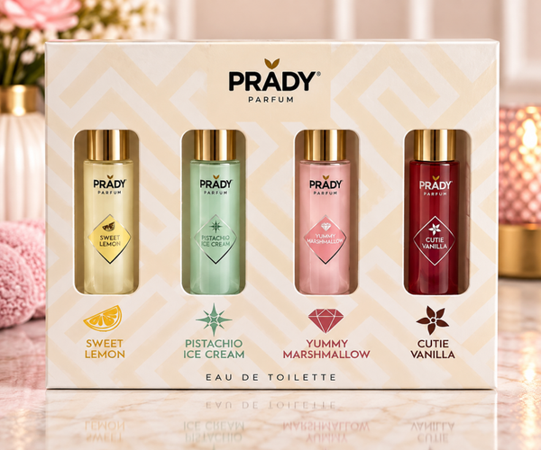 Parfum set van 4 - Kaeli