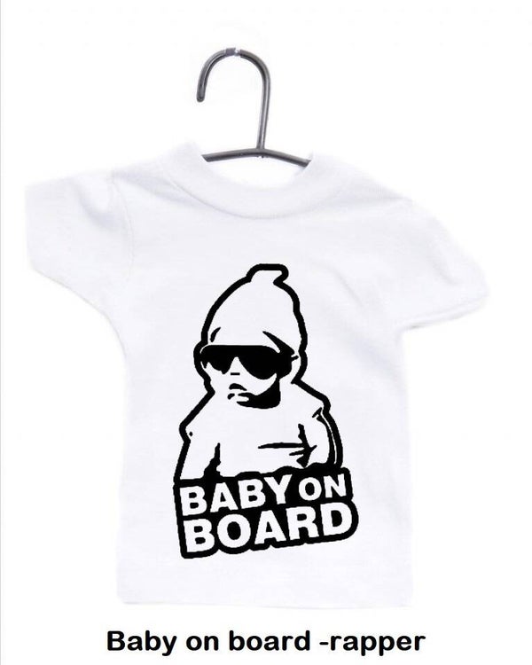 SHIRT (MINI) MET HANGER EN ZUIGNAP