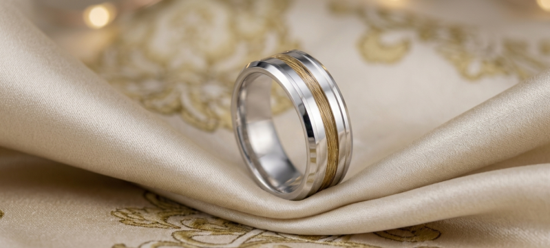 Ring met haar