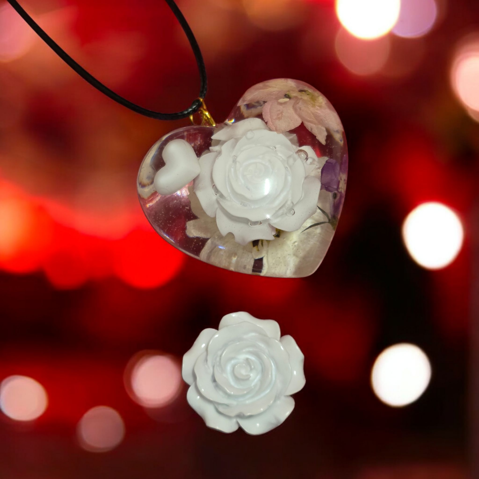 Gepersonaliseerd hart voor uw dierbare herinnering