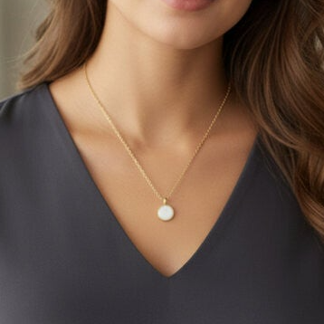 Troosthanger – Ronde vorm, vulbaar met as, haar of moedermelk