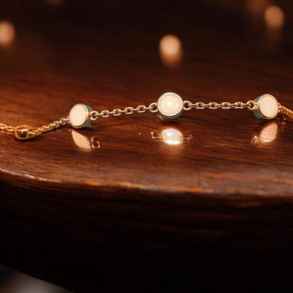 Vergulde Zilveren Armband – Herinneringssieraad voor Moedermelk