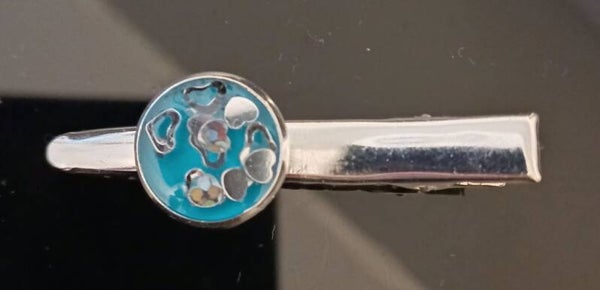 Haarspange Silber