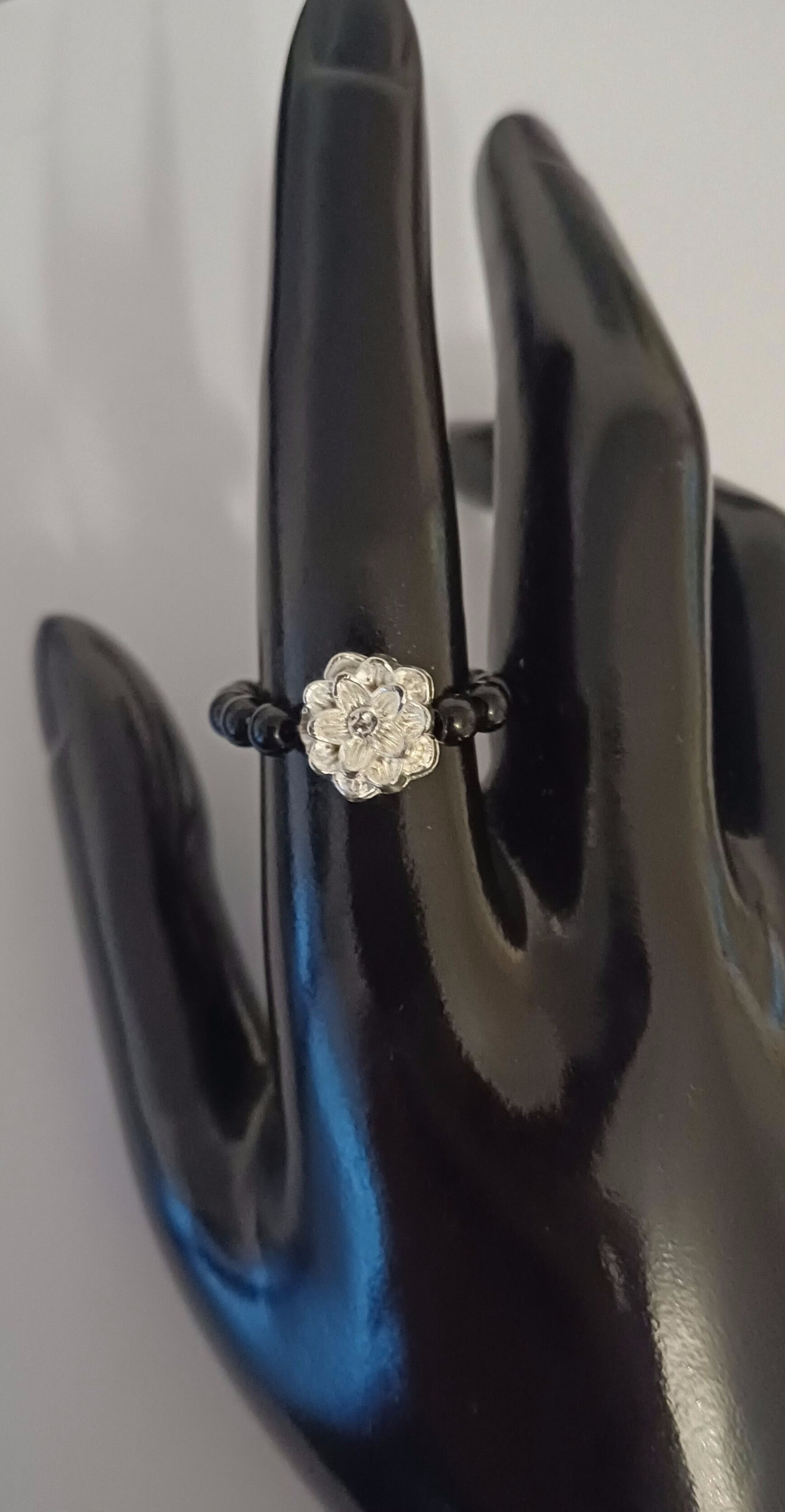 Damen Stretchfingerring gr. 50 - 54