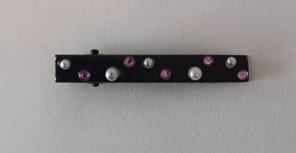 Haarspange glitzer lila