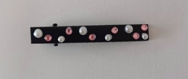 Haarspange glitzer rosa