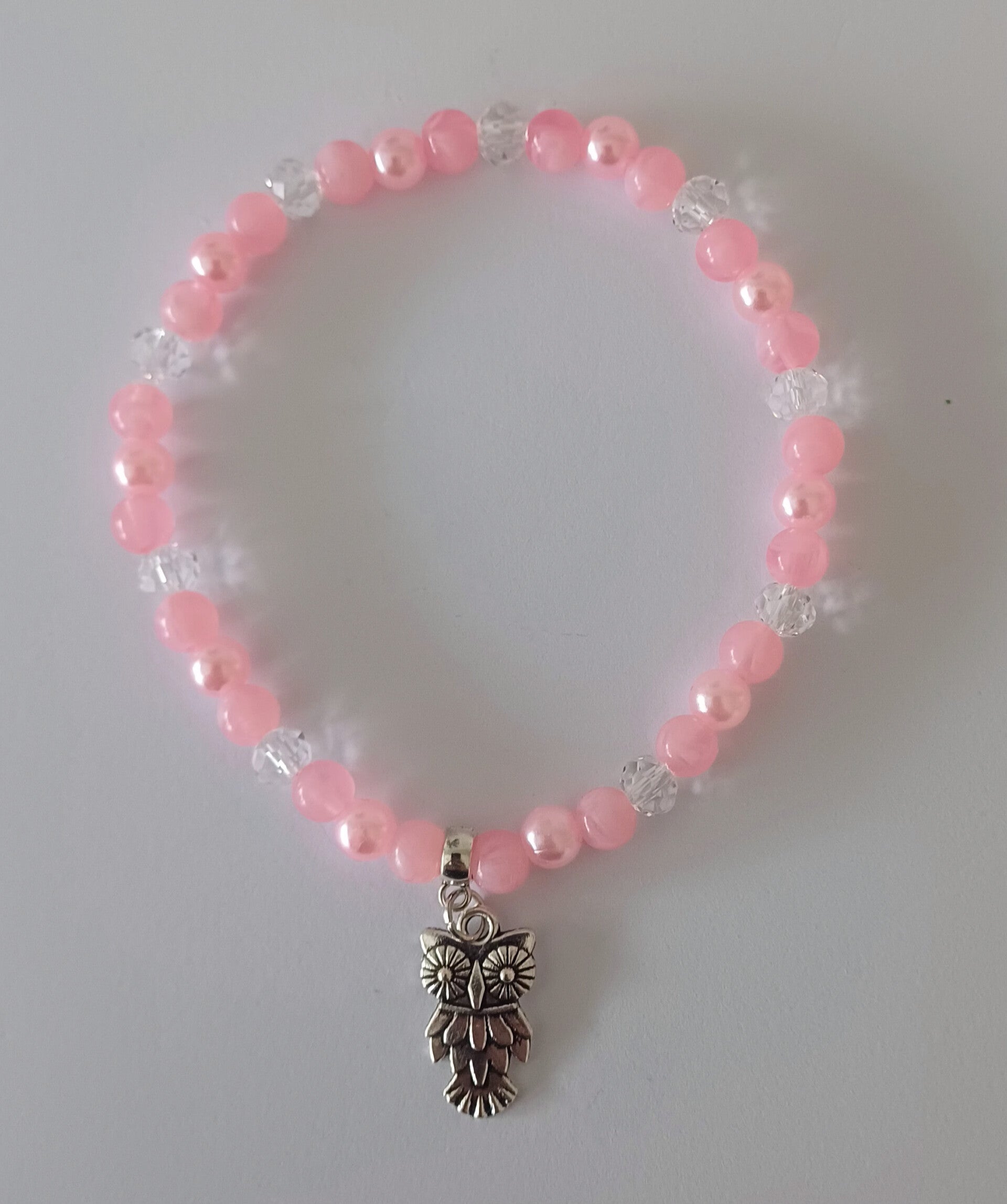 Damen Fusskette Eule U: 19cm