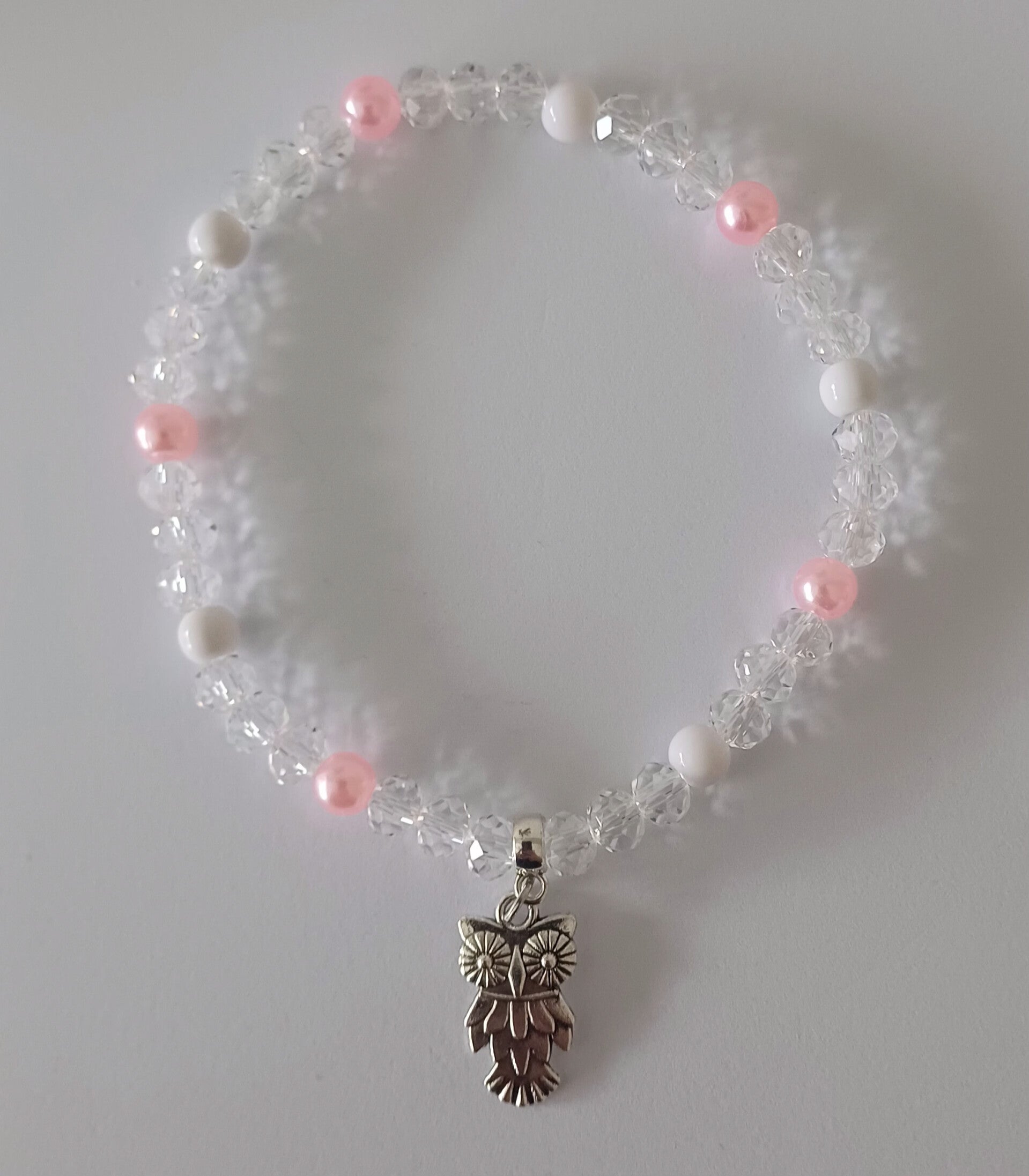 Damen Fusskette Eule U: 19cm