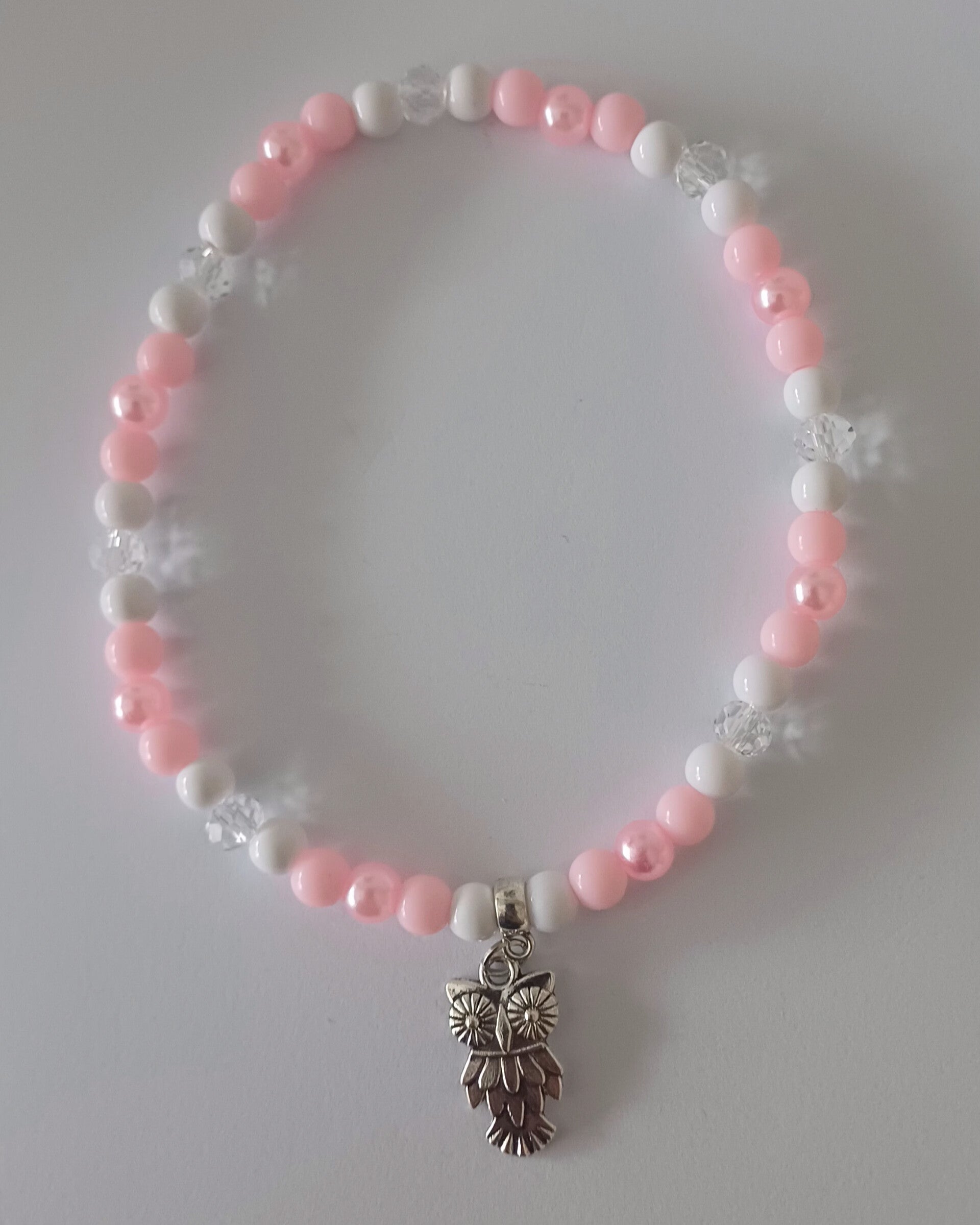 Damen Fusskette Eule U: 22cm