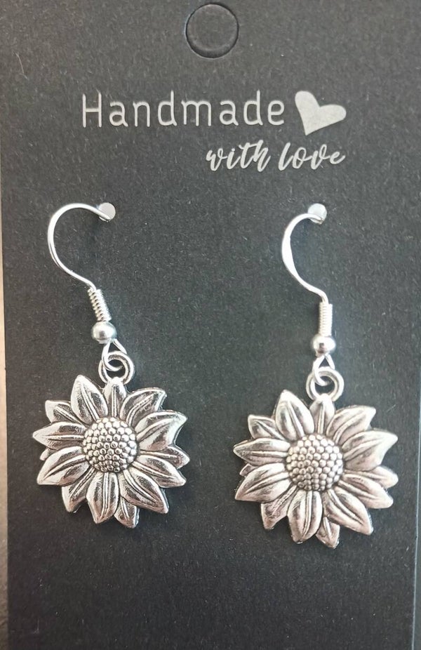 Damen Ohrschmuck Sonnenblume