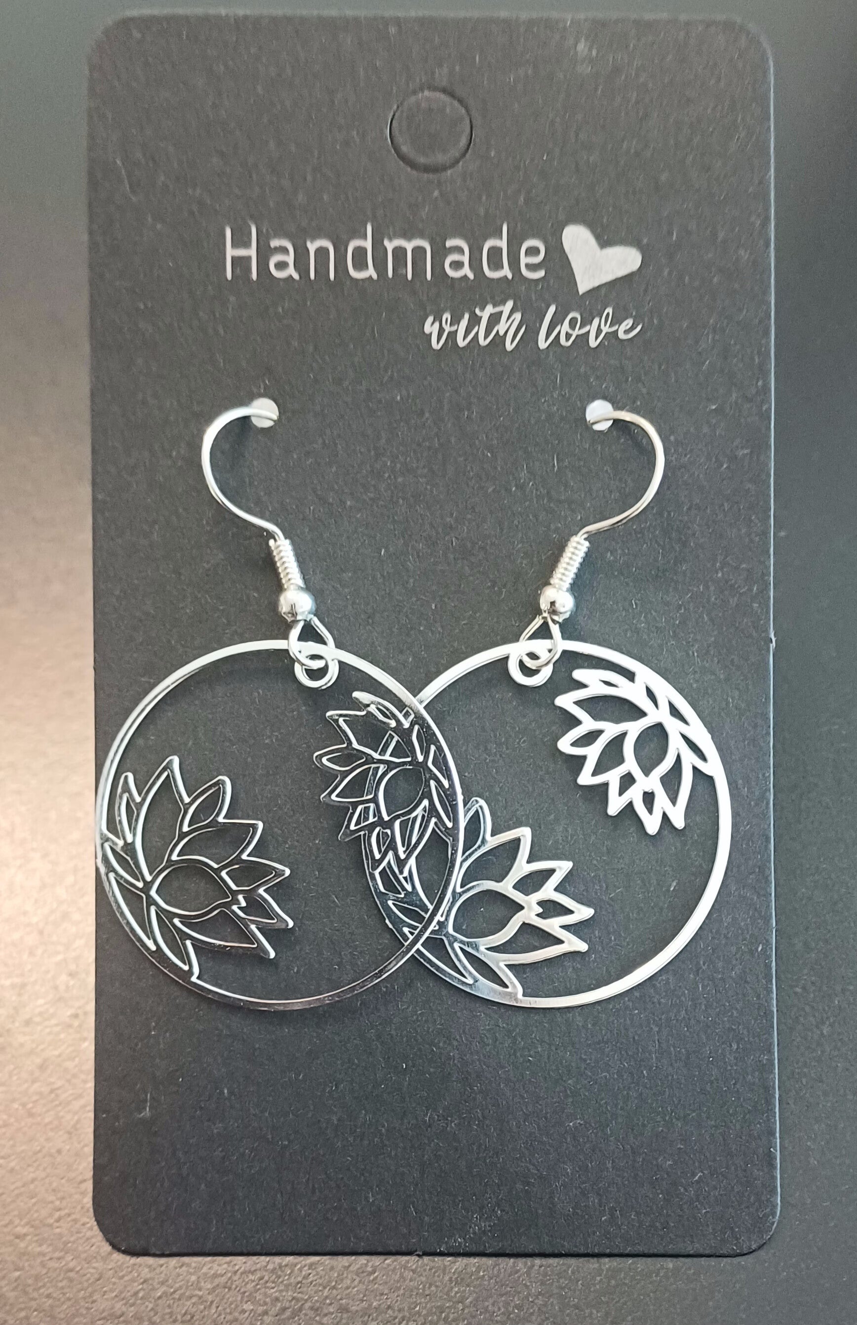 Damen Ohrschmuck Lotus