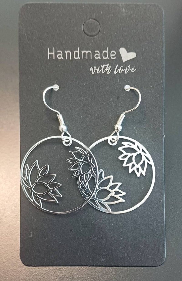 Damen Ohrschmuck Lotus
