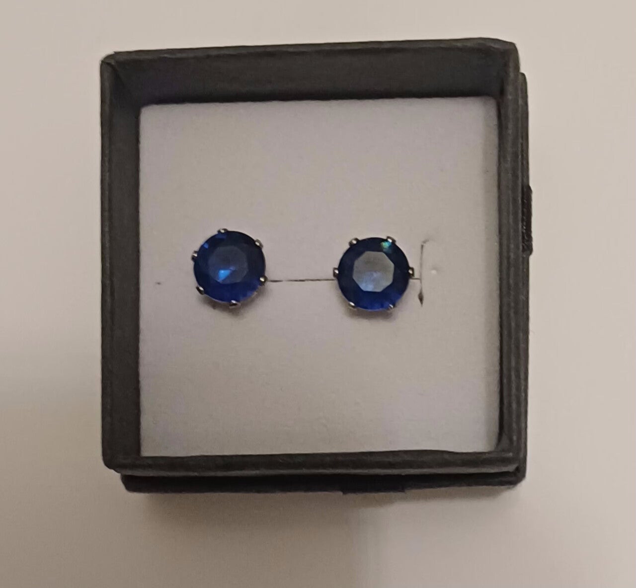 Ohrschmuck Blau Stecker