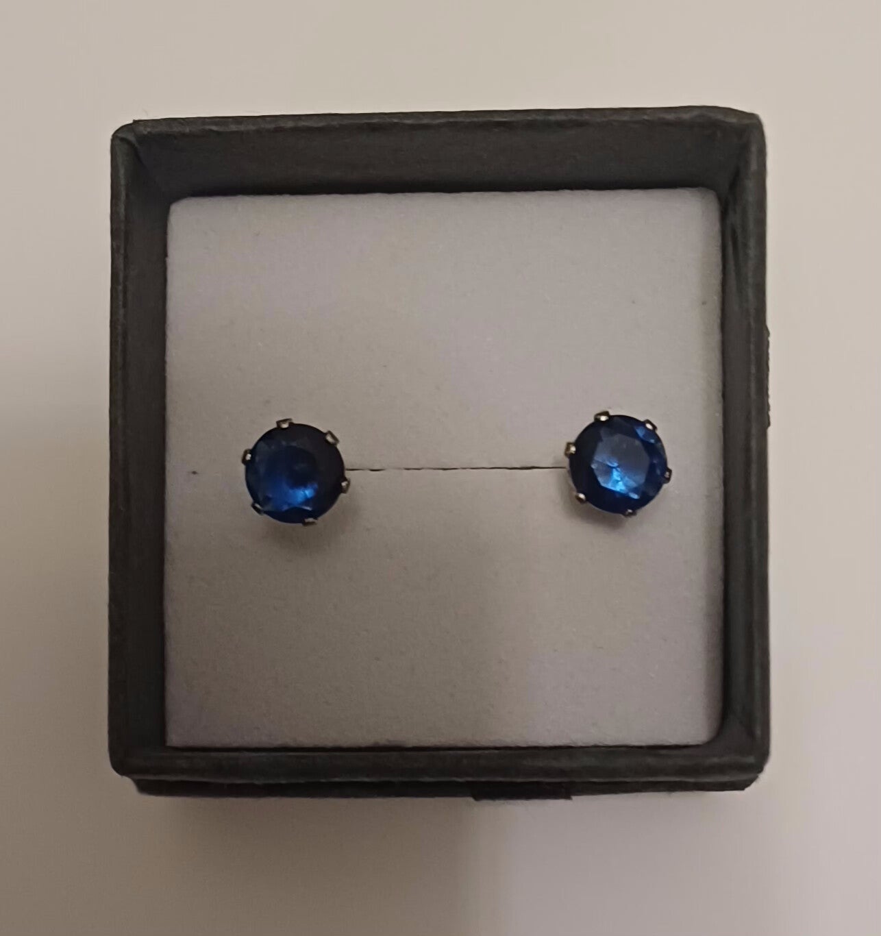 Ohrschmuck Blau Stecker