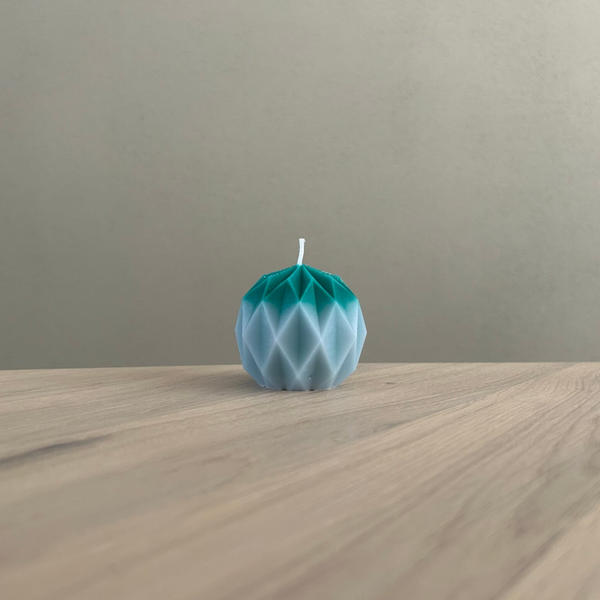 Kaars Luna 2 colors groen