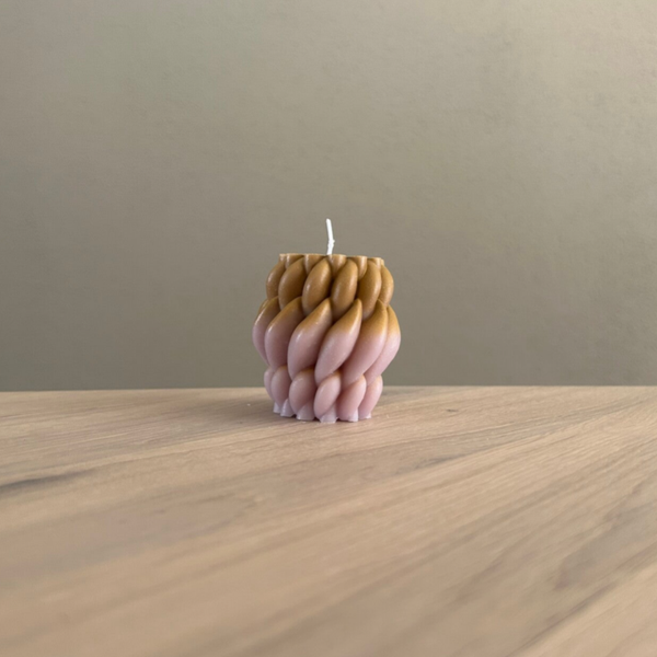 Kaars Lucy 2 colors goud