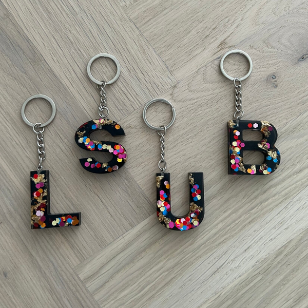 Sleutelhanger Confetti mix