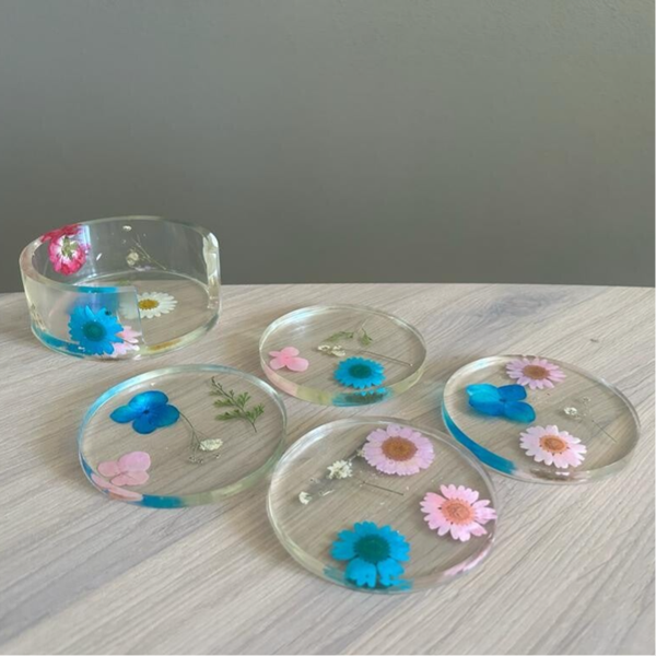 Onderzetters inclusief houder