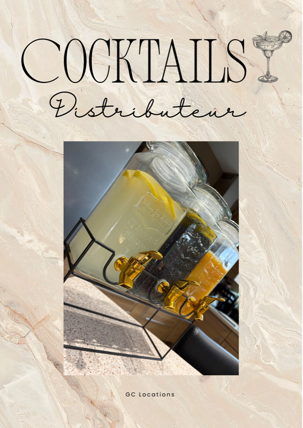 Distributeur de Cocktails Triple