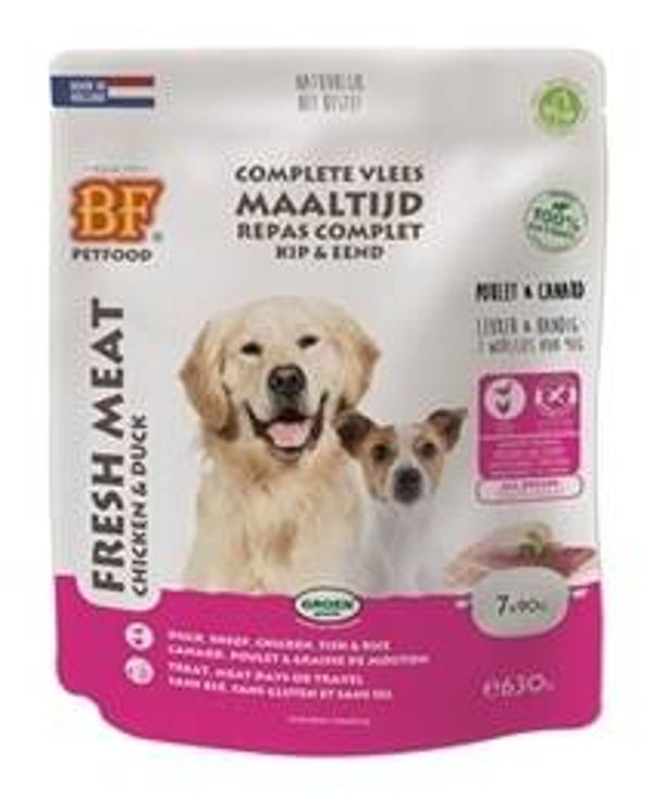 BF Petfood vleesvoeding eend