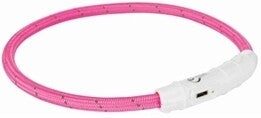 Trixie lichtgevende halsband hond USB TPU / Nylon