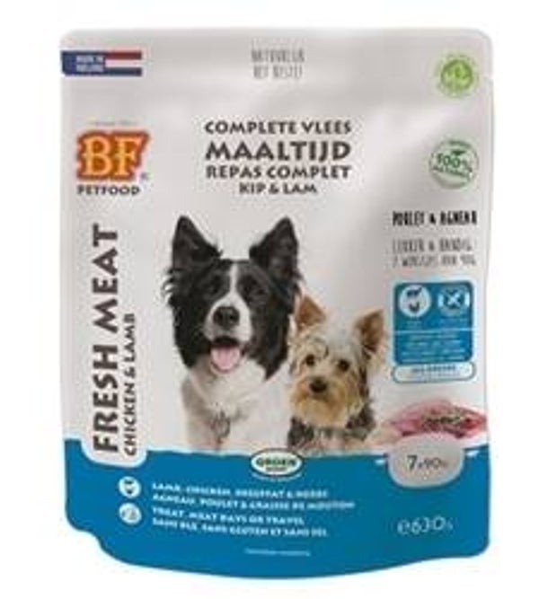 BF Petfood Vleesvoeding lam worst