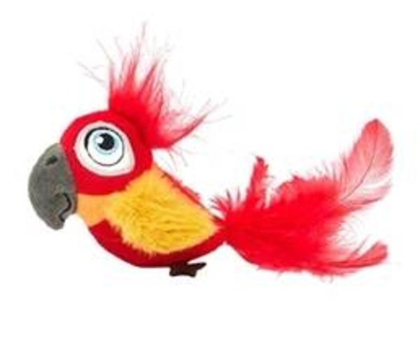 Fofo's papegaai met geluid en Catnip ballen